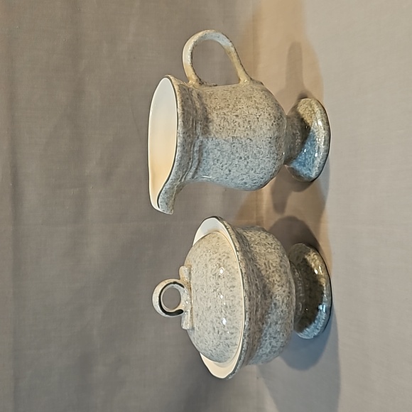 Mikasa | Dining | New Mikasa Stone Works Gray Cx725 Creamer Sugar